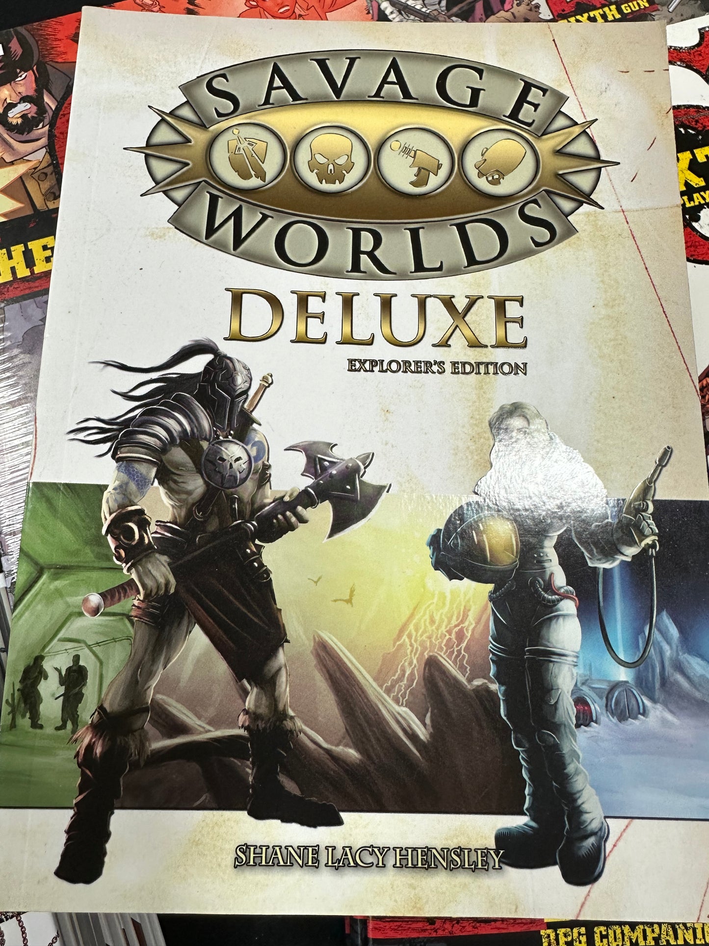 THE SIXTH GUN Role-Playing Game Set