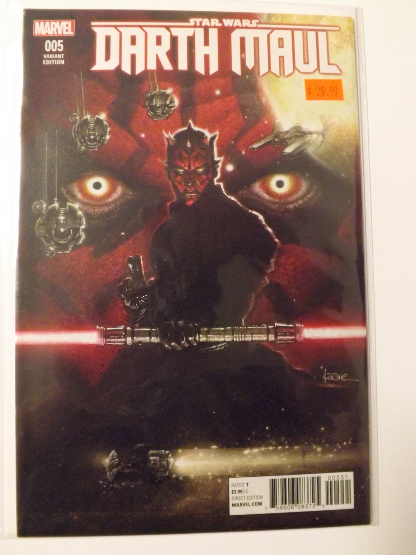 Star Wars Darth Maul #5 Variant E