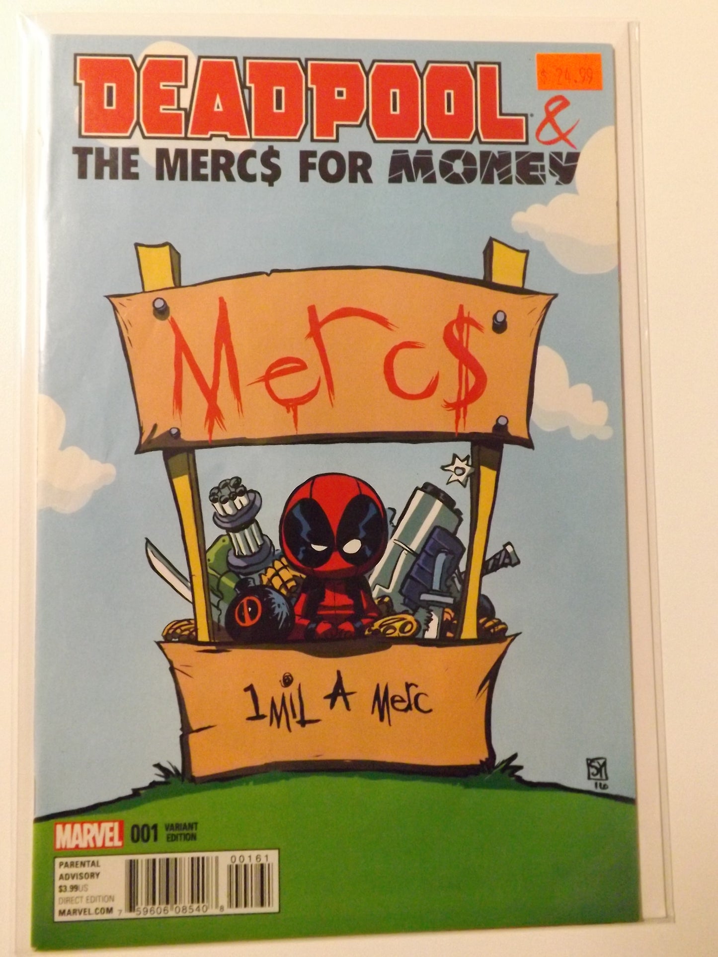 Deadpool & The Mercs For Money #1 (Series 2) Skottie Young Variant