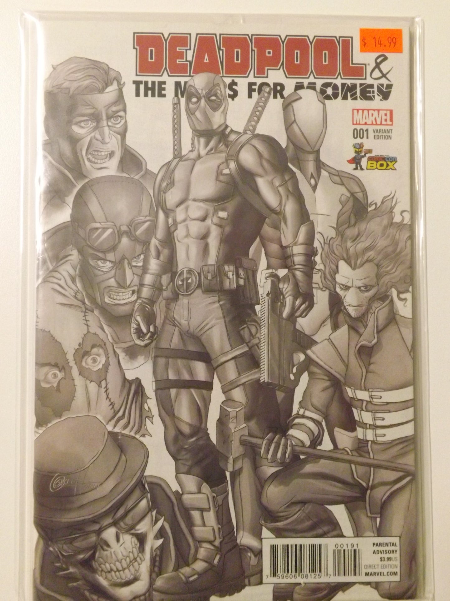 Deadpool & The Mercs For Money #1 (Series 1) Comic Con Box Sketch Variant