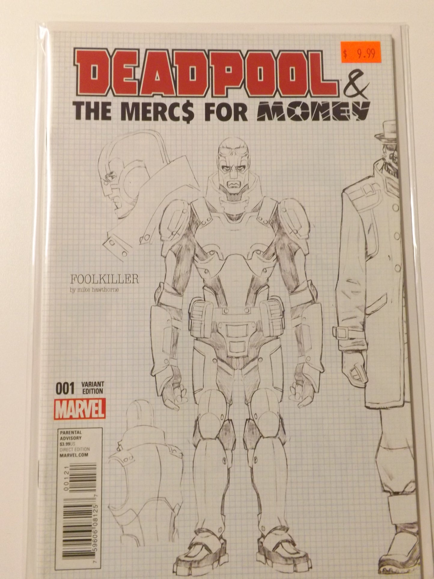 Deadpool & The Mercs For Money #1 (Series 1) 1/20 Retailer Incentive Variant