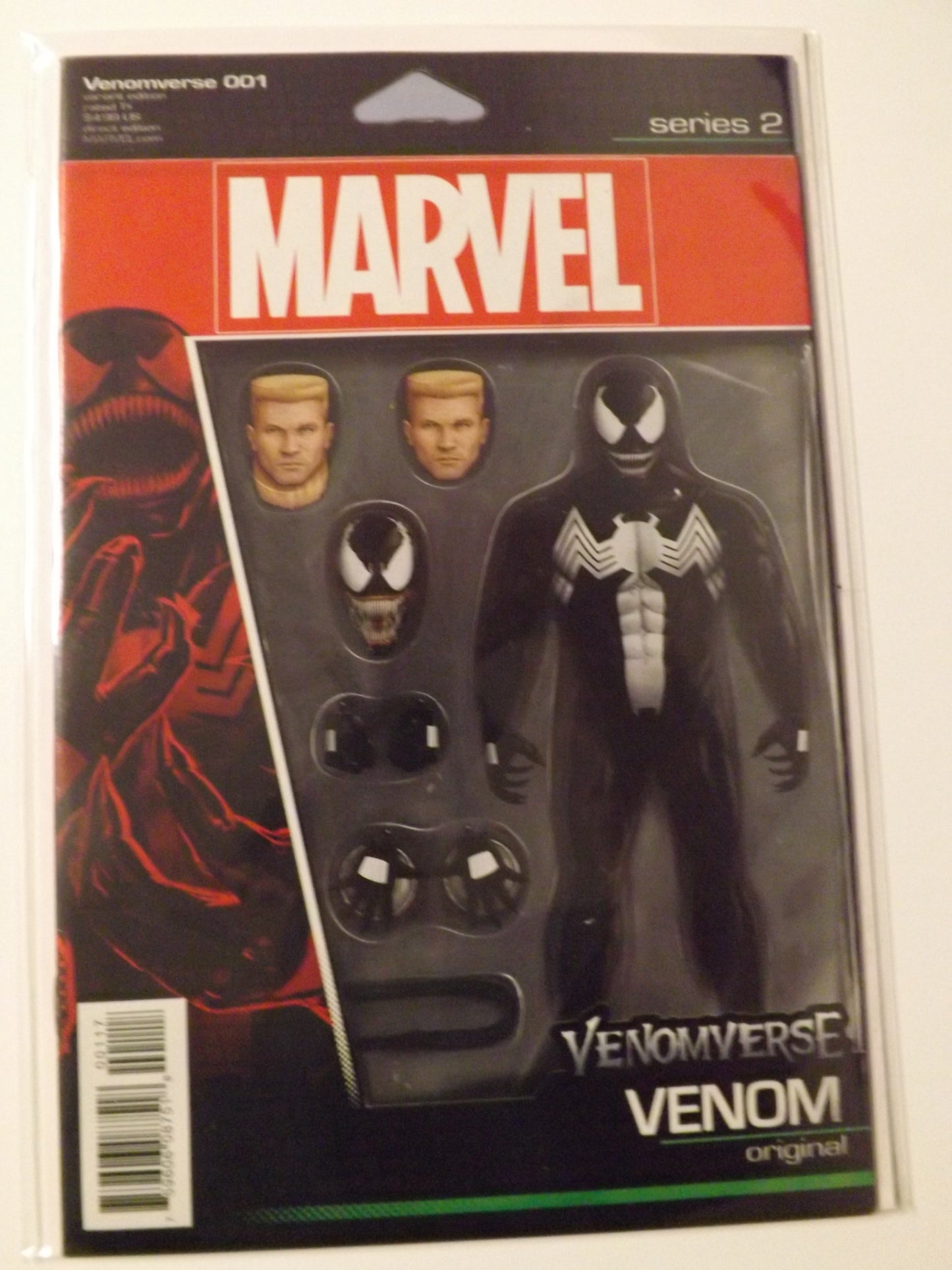 Venomverse #1 Action Figure Variant Cover