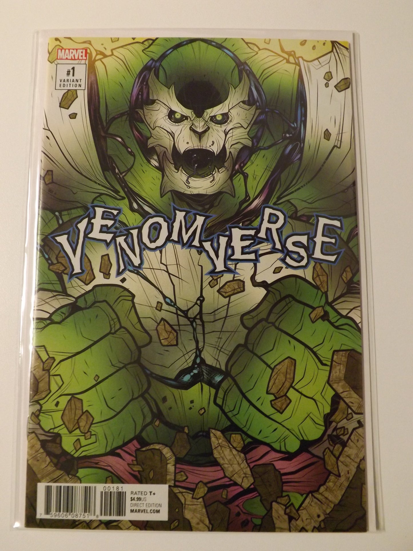 Venomverse #1 Elizabeth Torque Variant Cover