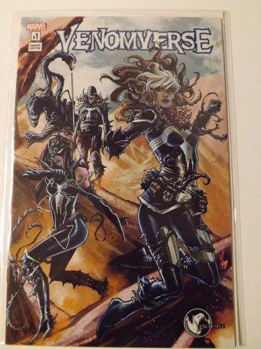 Venomverse #1 Unknown Comics Variant Cover Chechetto