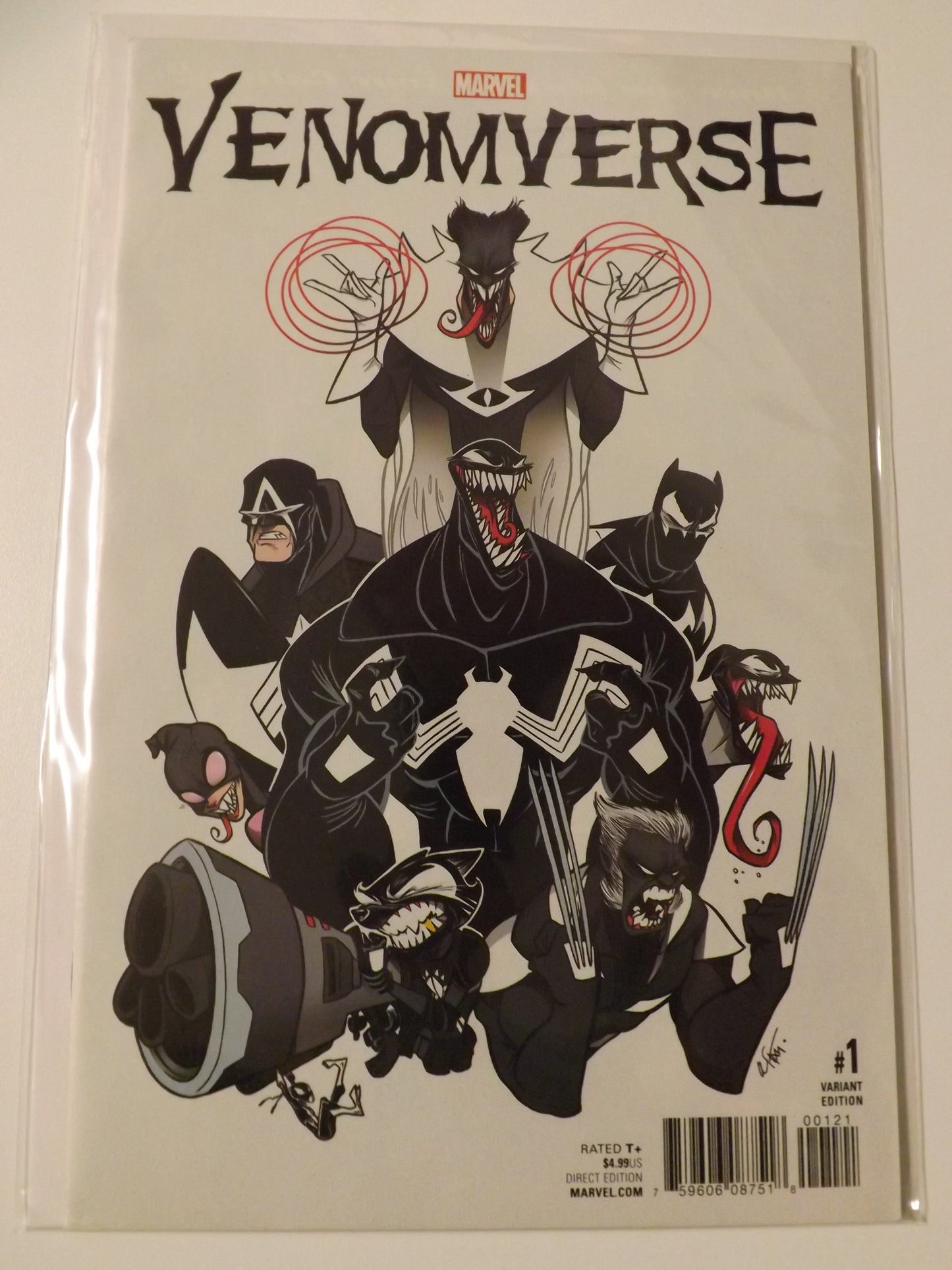 Venomverse #1 Variant Cover Gustavo Duarte