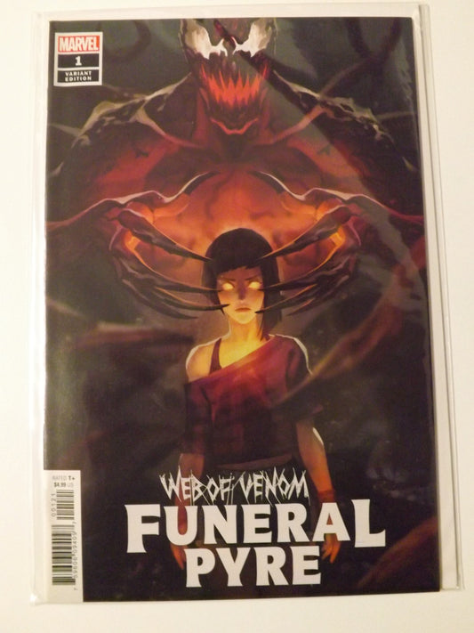 Web of Venom Funeral Pyre #1 Variant Cover Coax