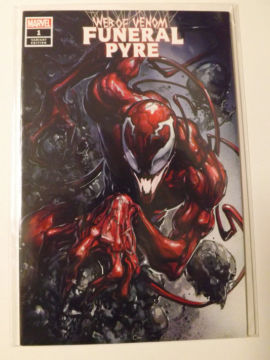 Web of Venom Funeral Pyre #1 Scorpion Comics/Diamond Gold Copper Comics Variant Cover Clayton Crain