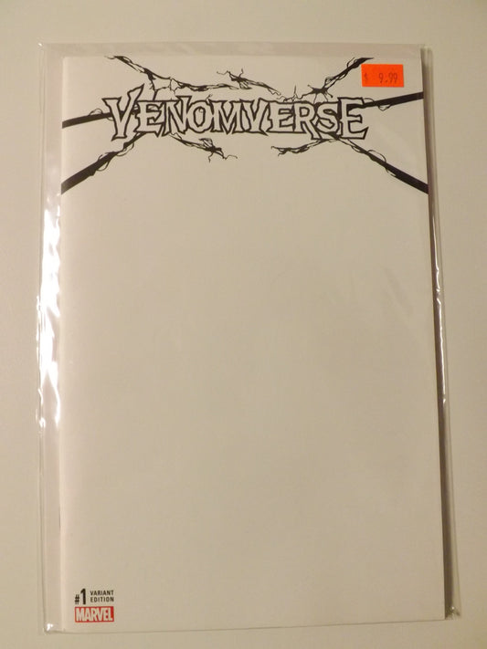 Venomverse #1 Blank Variant Cover